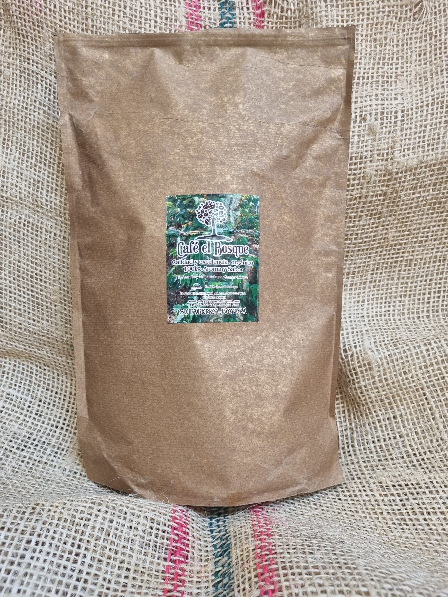 Café en Grano Entero 2.5 Libras